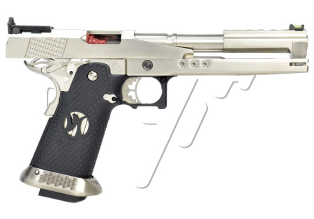 Pistolet HI-CAPA SERIE HX22 IPSC SPLIT SILVER AW CUSTOM GAZ