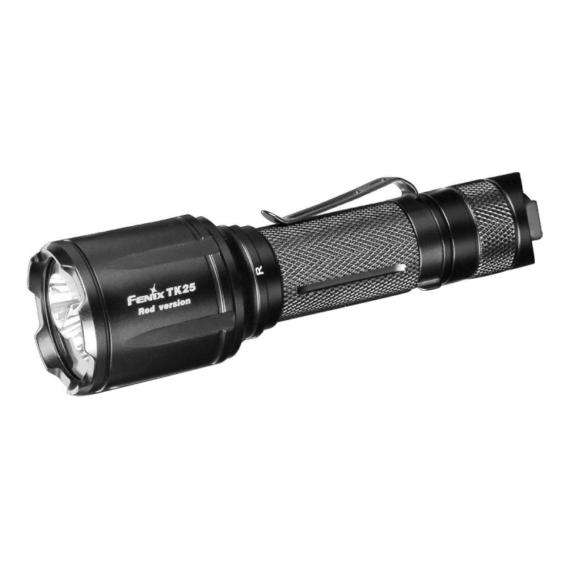 Lampe tactique FENIX TK25 RED 310 LUMENS ET WHITE 1000 LUMENS