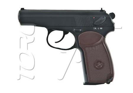 Pistolet MAKAROV FULL METAL CULASSE FIXE CO2 KWC