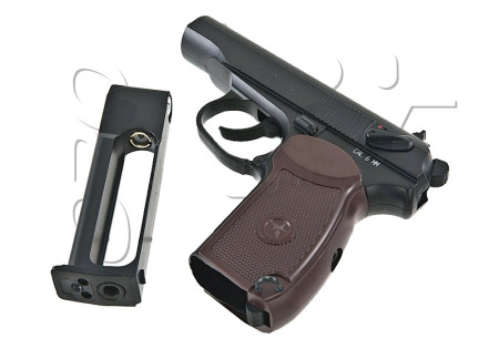 Pistolet MAKAROV FULL METAL BLOWBACK CO2 KWC