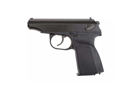 Pistolet MAKAROV FULL METAL BLOWBACK GAZ BLACK WE + SILENCIEUX