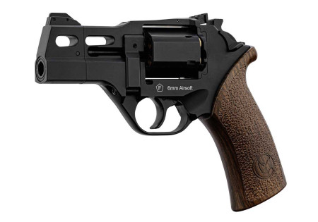 Revolver RHINO 30DS CO2 0.95J BLACK CHIAPPA