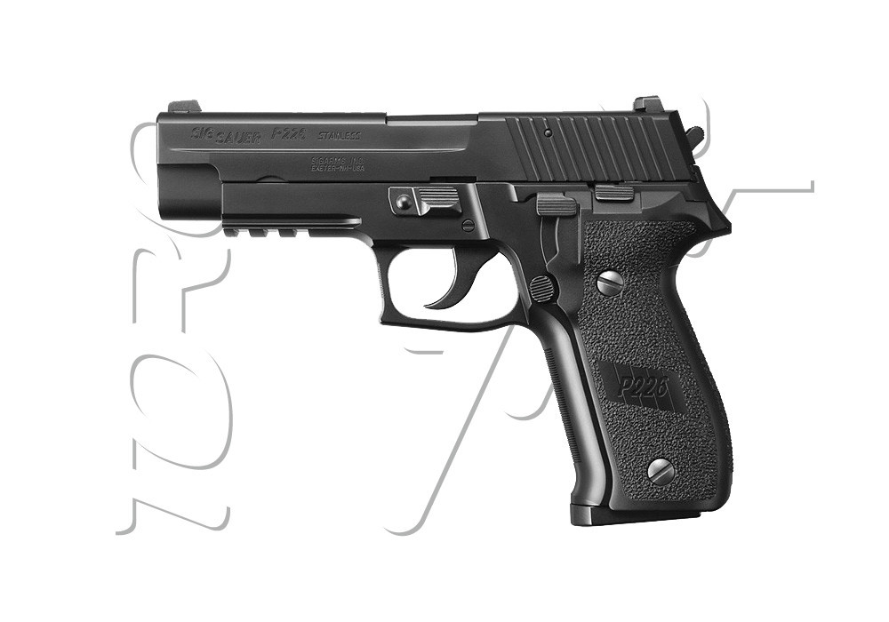 Pistolet SIG SAUER P226 RAIL GAZ BLOWBACK BLACK TOKYO MARUI