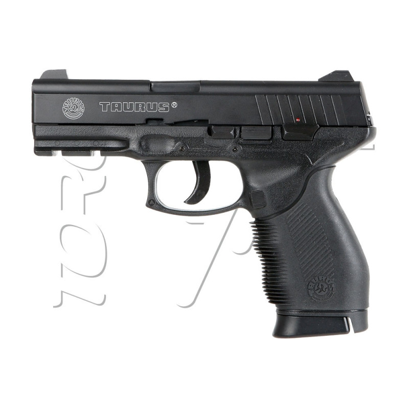 Pistolet TAURUS PT24/7 CULASSE FIXE METAL 15 BBs BLACK CO2 CYBERGUN