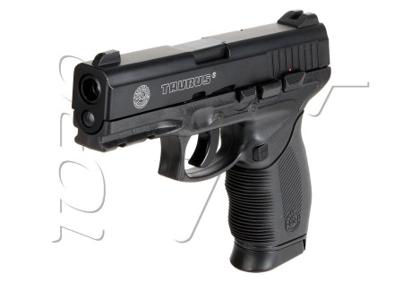 Pistolet TAURUS PT24/7 CULASSE FIXE METAL 15 BBs BLACK CO2 CYBERGUN