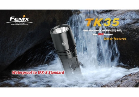 Lampe tactique FENIX TK35 U2 900 LUMENS