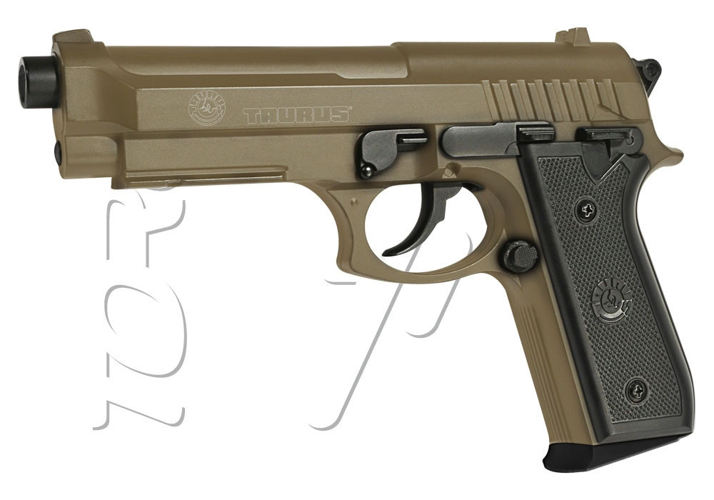 Pistolet TAURUS PT92 METAL SLIDE SPRING TAN CYBERGUN