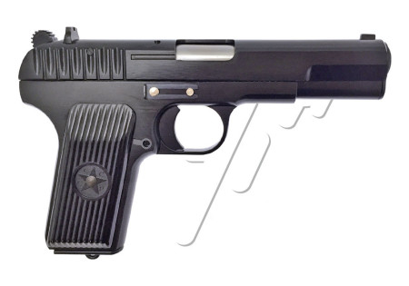 Pistolet TOKAREV TT33 GAZ BLOWBACK BLACK WE