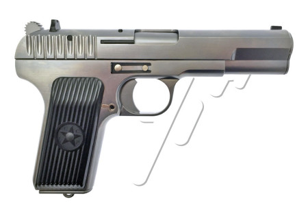 Pistolet TOKAREV TT33 GAZ BLOWBACK SILVER WE