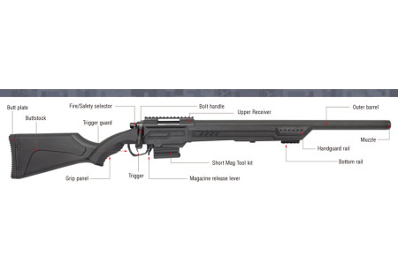 Fusil SNIPER T11 LONG ACTION ARMY SPRING