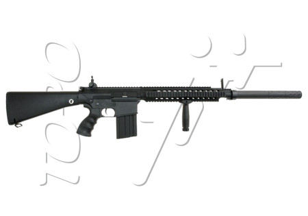 Fusil SNIPER SR25 RIS FULL METAL AEG A&K