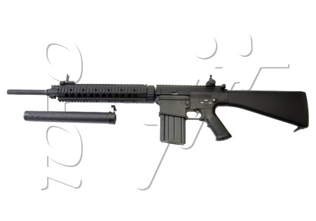 Fusil SNIPER SR25 RIS FULL METAL AEG A&K