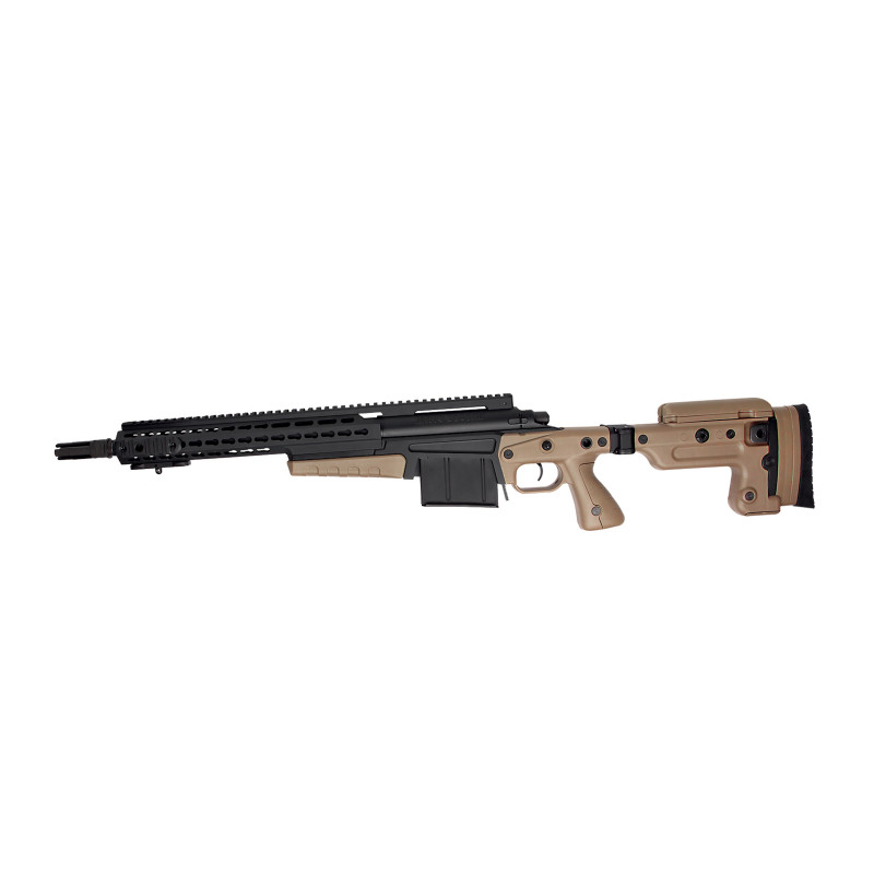 Fusil SNIPER MK13 COMPACT SPRING BLACK TAN ASG