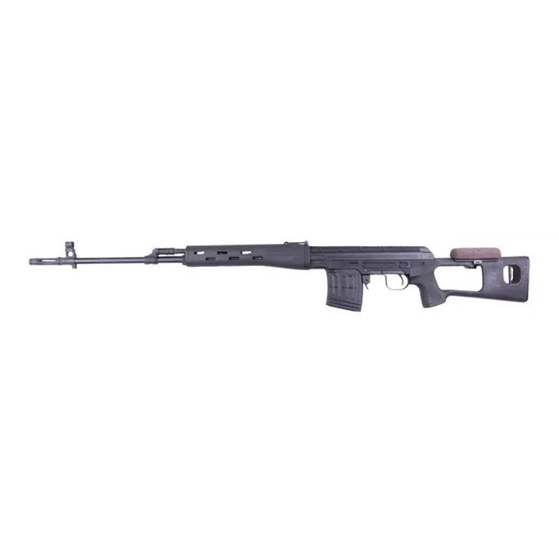 Fusil SNIPER KALASHNIKOV DRAGUNOV SVD METAL AEG BLACK CYMA