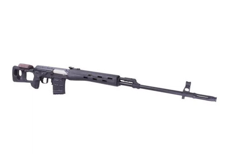 Fusil SNIPER KALASHNIKOV DRAGUNOV SVD METAL AEG BLACK CYMA