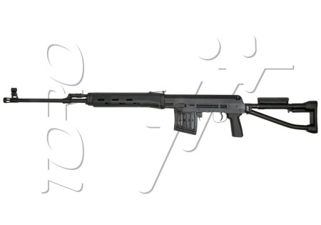 Fusil SNIPER KALASHNIKOV DRAGUNOV SVD CROSSE PLIABLE A&K SPRING