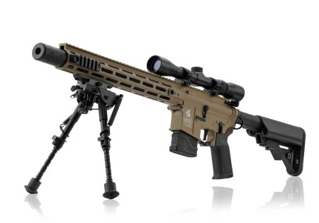 Fusil SNIPER DMR LT32T GEN2 AEG LANCER TACTICAL TAN