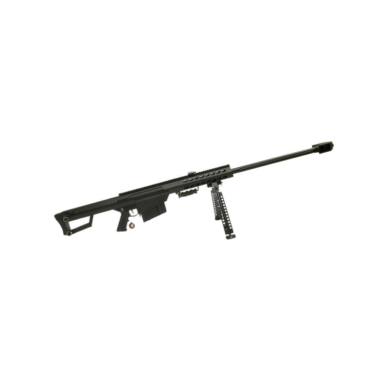 Fusil SNIPER BARRETT M82 A1 AEG BLACK S&T