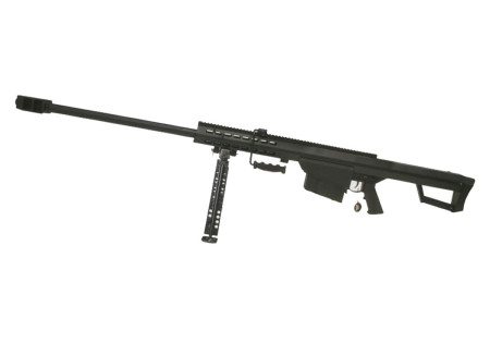 Fusil SNIPER BARRETT M82 A1 AEG BLACK S&T