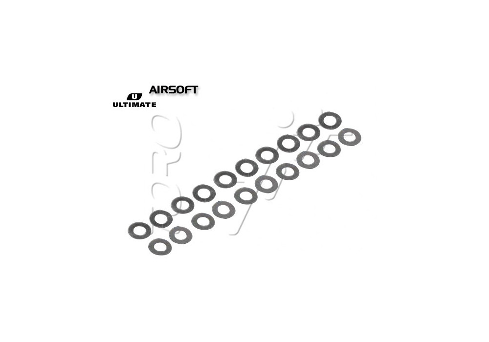 Shim SET 20 PIECES 015 ET 030 MM ASG