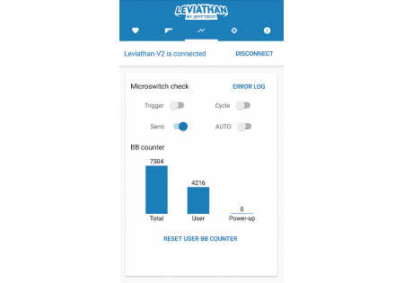 ETU LEVIATHAN V2 CABLAGE ARRIERE BLUETOOTH + DETENTE CURVED BLACK JEFFTRON