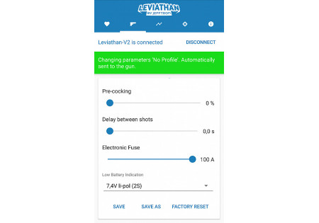 ETU LEVIATHAN V2 CABLAGE AVANT BLUETOOTH + DETENTE SPEED BLACK JEFFTRON