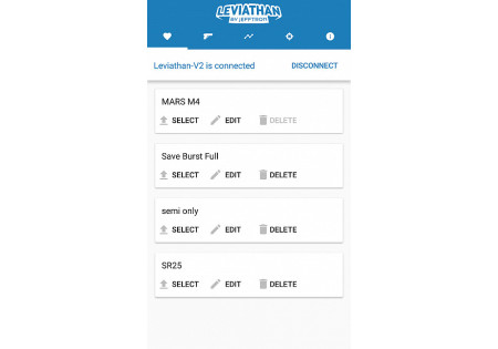 ETU LEVIATHAN V2 CABLAGE AVANT BLUETOOTH + DETENTE FLAT JEFFTRON