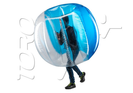 BUBBLE BALL ADO ECO KIT X2 1 BLUE ET 1 ROUGE DIAMETRE 150 CM