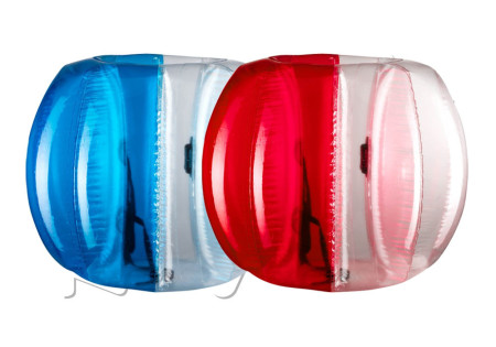 BUBBLE BALL ADO ECO KIT X2 1 BLUE ET 1 ROUGE DIAMETRE 150 CM