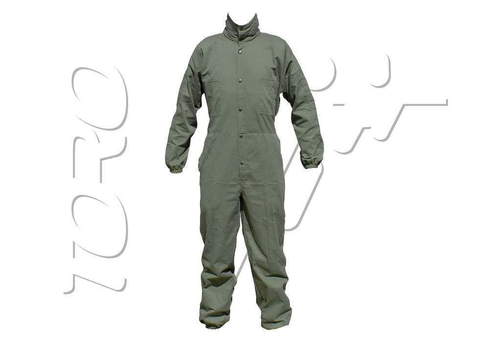 COMBINAISON TISSU PAINTBALL AVEC PROTECTION VERT OLIVE - Taille XS