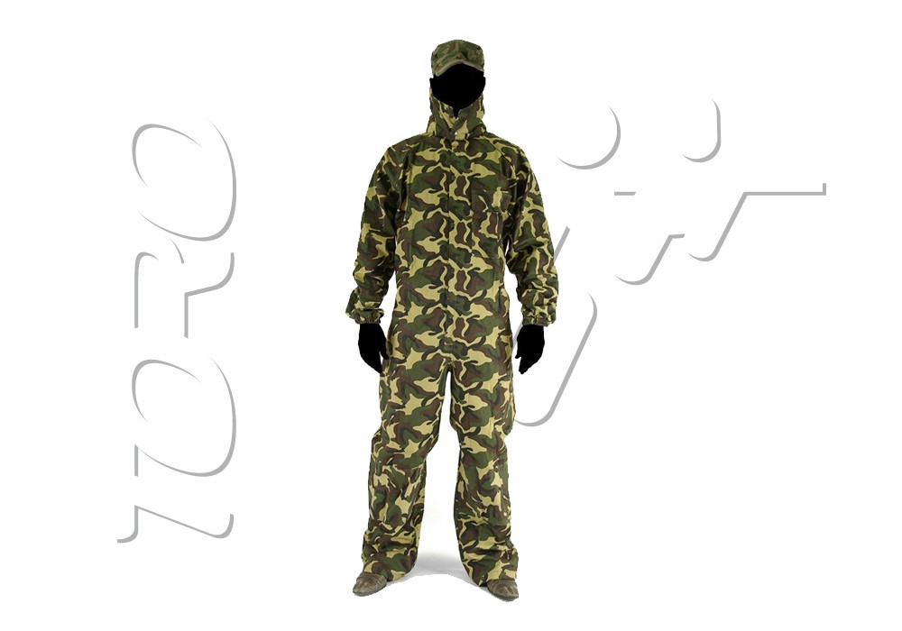 COMBINAISON TISSU PAINTBALL AVEC PROTECTION COU CAMO