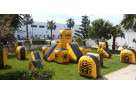 Supairball KIT 7 JOUEURS 25 OBSTACLES CITY OF GOLD YELLOW