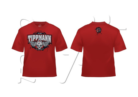 T SHIRT TIPPMANN WINGED RED - Taille XL