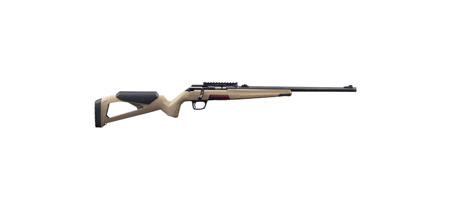 Carabine 22LR XPERT COMPOSITE FILETE 18" WINCHESTER TAN - Catégorie C