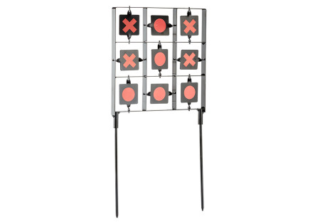 Cible MOBILE 4.5mm JEU DU MORPION 9 TARGETS