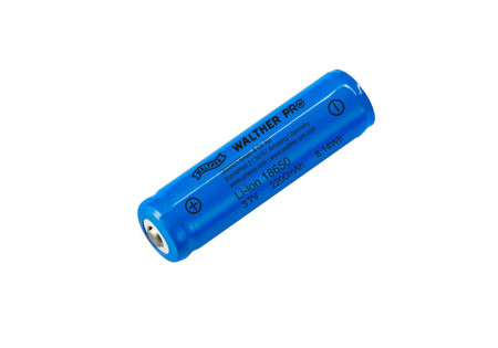 Accu 3.7V 2200mAh RECHARGEABLE ICR18650 LI-ION WALTHER UMAREX