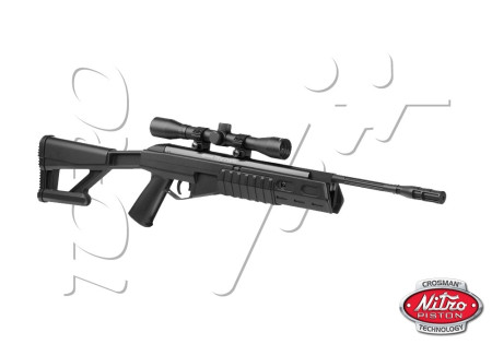 Carabine 4.5mm (Plomb) CROSMAN TR77 NITRO PISTON + LUNETTE