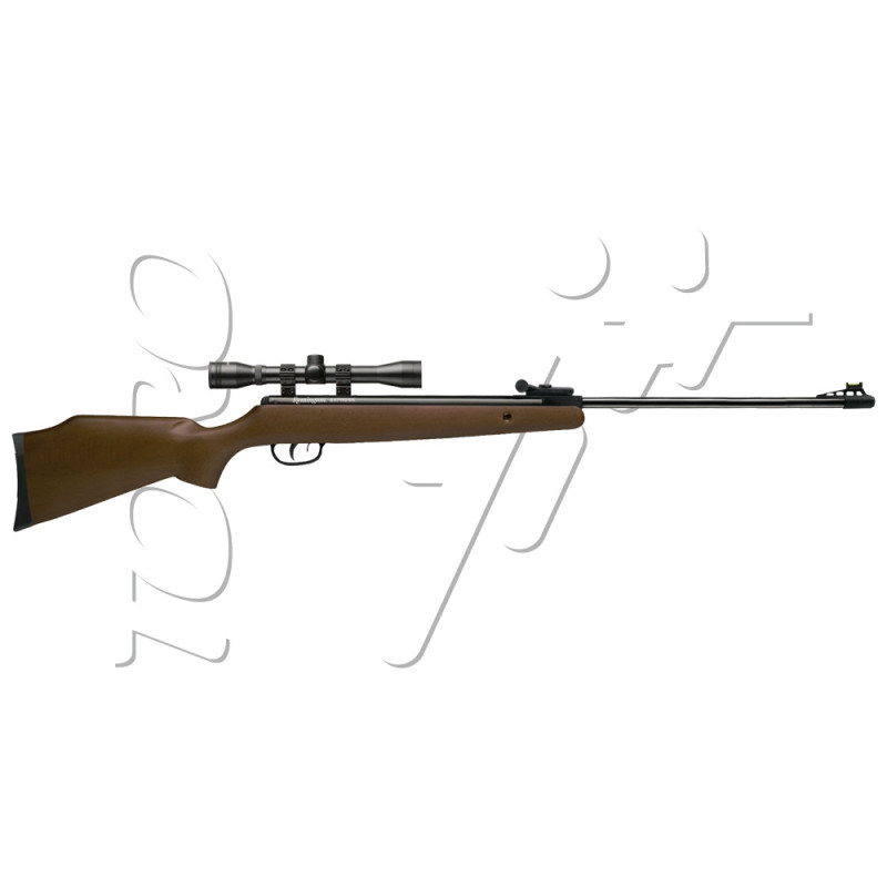 Carabine 4.5mm (Plomb) CROSMAN REMINGTON EXPRESS BOIS NITRO PISTON + LUNETTE 4X32