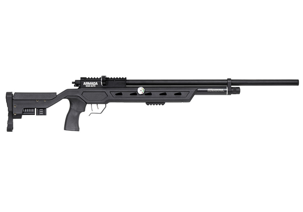 Carabine 5.5mm (Plomb) PCP ARMADA SEMI AUTO BLACK 19.9 joules