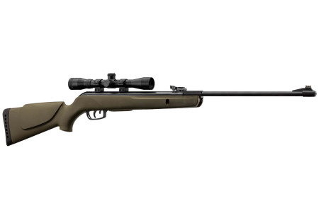 Carabine 4.5mm (Plomb) GAMO BIG CAT 1000E BARRICADE OLIVE + LUNETTE 4X32 WR