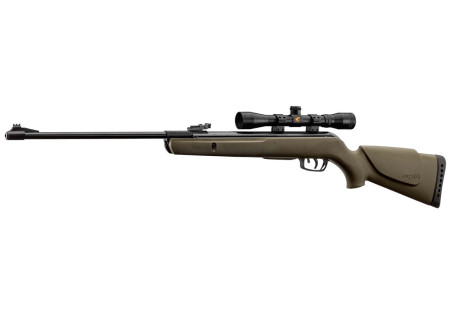 Carabine 4.5mm (Plomb) GAMO BIG CAT 1000E BARRICADE OLIVE + LUNETTE 4X32 WR