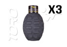 Grenade PEINTURE A GOUPILLE PACK X3