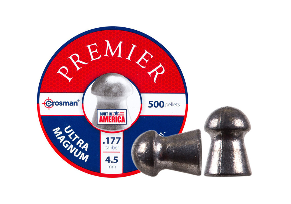 Plombs 4.5mm CROSMAN PREMIER ULTRA MAGNUM DOMES X500