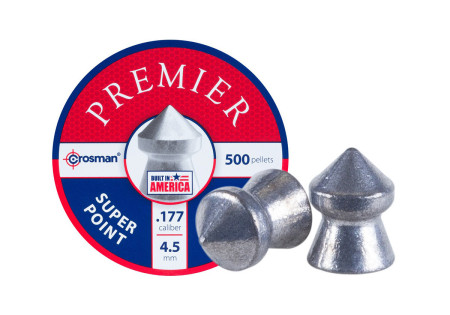 Plombs 4.5mm CROSMAN PREMIER SUPER POINT POINTUS X500