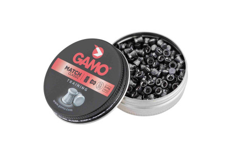 Plombs 4.5mm GAMO MATCH CLASSIC PLATS 0.50g BOITE X500