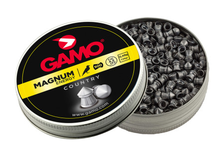 Plombs 4.5mm GAMO MAGNUM ENERGY POINTUS BOITE X500