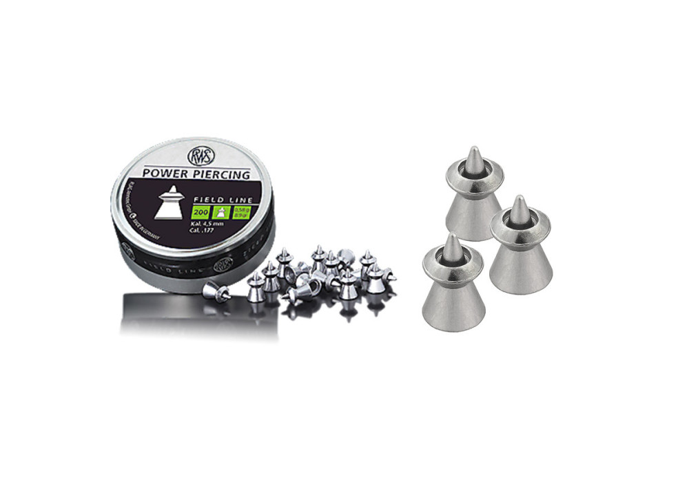 Plombs 4.5mm RWS FIELD POWER PIERCING 0.58g POINTUS X200