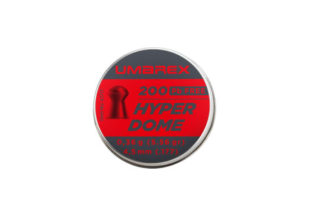 Plombs 4.5mm UMAREX HYPERDOME TETE RONDE 0.36g X200