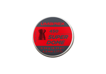 Plombs 4.5mm UMAREX SUPERDOME TETE RONDE 0.54g X450