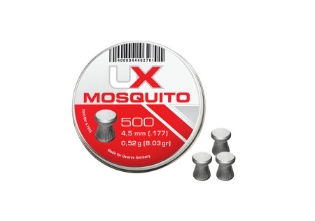 Plombs 4.5mm UMAREX MOSQUITO PLATS 0.48g X500